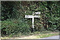 Roadsign, Dew Lane, Church Lane junction