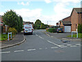 Marigold Close from Foxglove Road, St Peter The Great