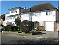 Different house styles, The Ridings, Ealing