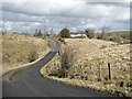 Minor road crossing the Black Burn