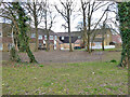 Dry pond, Shearwater Court, Ifield, Crawley