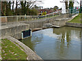 Weir, outlet of Ifield Mill Pond, Crawley