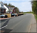 Towards a bend in Merthyr Road, Tafarnaubach