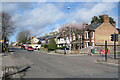 TL4656 : Cherry Hinton Road: spring sunlight by John Sutton