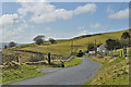 The Teifi Pools road above Tynfron