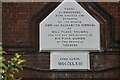 Plaque, The Almshouses