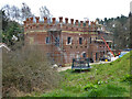 Extraordinary house under construction or repair, Bewbush, Crawley