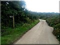 Road and bridleway near Higher Kerris