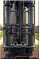 SP0788 : Grazebrook beam engine, Dartmouth Circus, Birmingham by Chris Allen