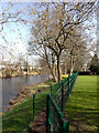 Path by the Aire at Cottingley Bridge