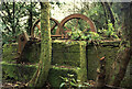 Trethowel Clay Works - derelict steam engine