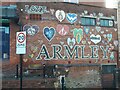 SE2733 : "Love Armley" mural, Town Street, Armley by Stephen Craven
