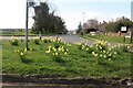 Grass triangle on School Road, Fulbourn