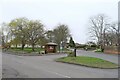 Radcliffe Road (left)  and Hardigate Road (right) leaving Cropwell Bishop