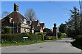 Gate and lodge at Landford Wood