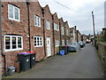 Rear view of Old Row Cottages