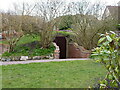 Anderson Shelter in the garden of a house