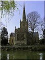 SP2054 : Holy Trinity Church by the River Avon by Steve Daniels