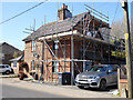 Work on house on Horsham Road, Pease Pottage