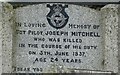 Grave of Sgt Pilot Joseph Mitchell, Royal Air Force