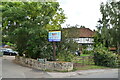 TQ7353 : East Farleigh Village sign by N Chadwick
