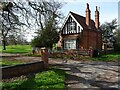 Lodge at entrance to Dymock Golf Club