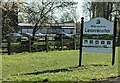 "Welcome to Leominster" sign by the A44 road