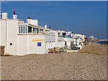 TQ2604 : Portslade-by-Sea : beach-front houses, Western Esplanade by Jim Osley