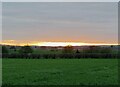SK7232 : Sunset over Glebe Farm by Andrew Tatlow