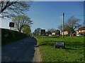 Entering Kirkby Overblow on Barrowby Lane