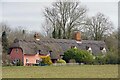 A Thatched Terrace in Castle Camps