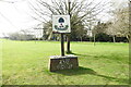 Wicken Green village sign