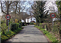 Weeton Lane entering Huby