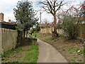 Path from Spring Plat to Clive Way, Pound Hill, Crawley