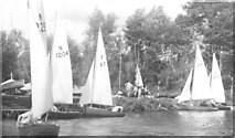 SO9036 : Avon Sailing Club at Twyning, 1957 by David Hawgood