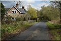 Lane past Wisteria Cottage