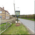 TF7008 : Marham village sign (2) by Adrian S Pye
