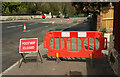 Footway closed, Newton Road