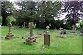 Graves west of Steetley Chapel