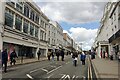 12 April 2021, potential shoppers, Parade, Royal Leamington Spa