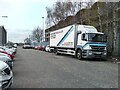 Lorry on Hardgate Road