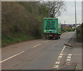 ST0180 : The Big Green Parcel Machine, Llanharry by Jaggery