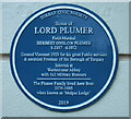 Blue plaque to Lord Plumer