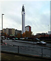 SP0687 : BT Tower seen from Great Charles Street Queensway (A4400), Birmingham by habiloid