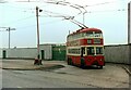 Belfast Trolleybus 229 at Casement Park - 1968