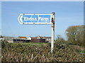 Sign for Ebdon Farm