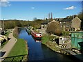 Canal looking east from Parkin Lane bridge