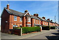 Brick houses in Stonehouse