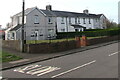 Grey and white houses, Addison Avenue, Llanharry