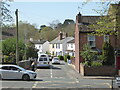 Foxwell Street seen across the A44 London Road